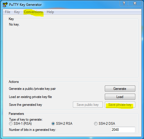 Generate Putty Private Key From Id_rsa