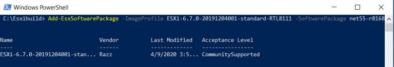 add drivers to esxi 6 iso